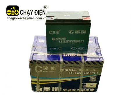 Ắc quy xe máy điện ANLONG 12V 30AH