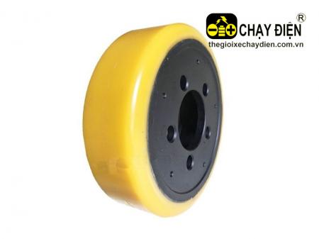 Bánh lái xe nâng PU 250×75