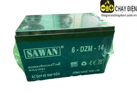 Bình ắc quy 12V-12A Sawan