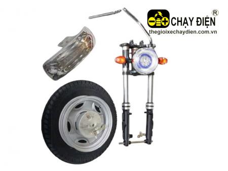 Bộ đầu xe 3 bánh tải trọng 500kg