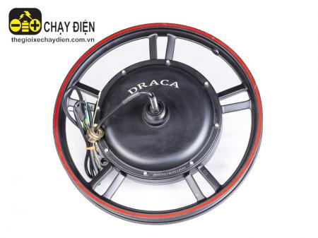 Bộ động cơ, vành sau xe đạp điện Draca 18inh