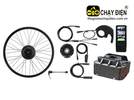 Bộ E-Kit chuyển đồi xe đạp thường thành xe đạp điện vành 20, 22, 26, 27.5, 700c, 29