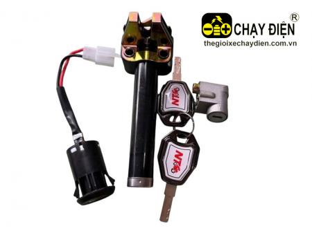 Bộ ổ khóa nguồn, cốp, cổ xe điện M133