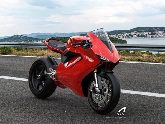 Chiếc siêu motor điện của Ducati trông sẽ như thế nào?