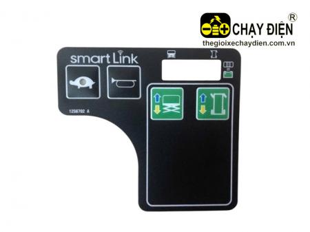 Đề can mặt hộp điều khiển xe năng người Genie Gen6