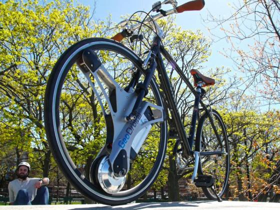 GeoOrbital Wheel biến xe đạp thành xe đạp điện trong 60s