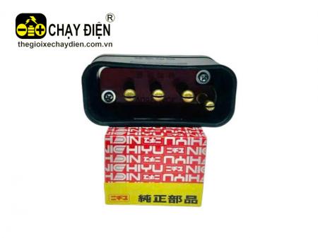 Giắc đực cắm sạc Nichiyu 30A/250V 37010-10870 xe nâng