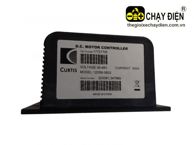 Hộp điều khiển Curtis 1205M 48V Đen mờ