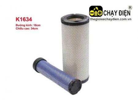 Lọc gió K1634 sử dụng xe nâng HELI 5, 6, 7, 8 tấn