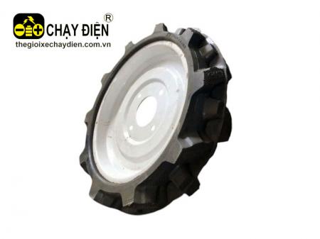 Mâm và lốp đặc máy cày 400-8