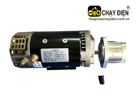 Motor điện liền bơm 24VDC xe nâng người genie, skyjack, snorkel