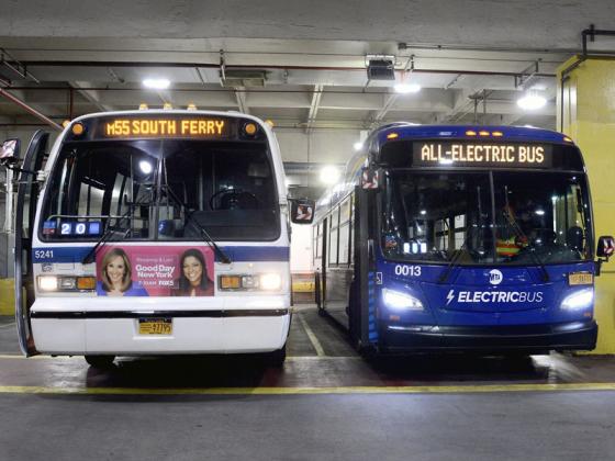 New York sẽ chuyển xe buýt diesel thành xe chạy hoàn toàn bằng điện vào năm 2040