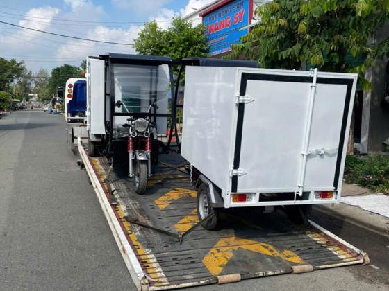 Những bộ phận thường hư hỏng khi sử dụng xe 3 bánh điện chở hàng