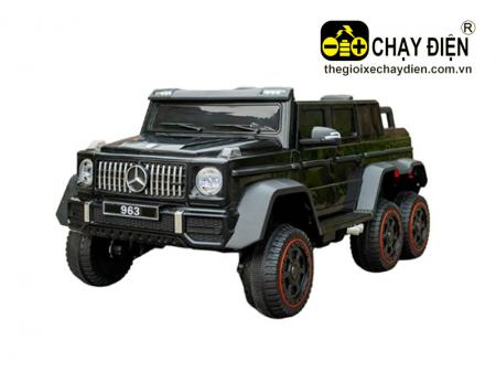 Ô tô điện trẻ em 6 bánh 963 Mercedes G63