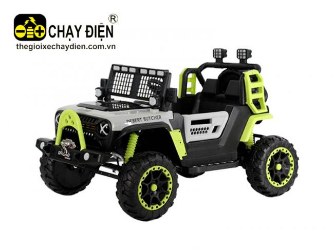 Ô tô điện trẻ em Jeep BDL 5289 Xanh lá đen