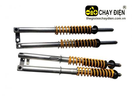 Phuộc 4 cây xe 3 bánh chở hàng không chảng 3