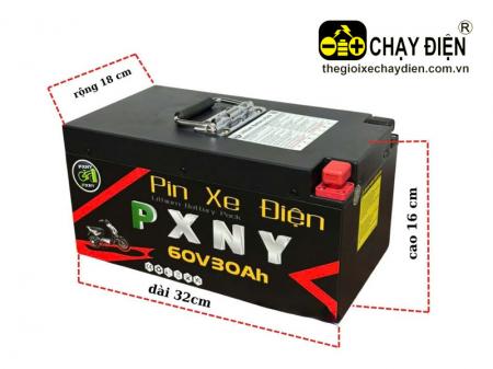 Pinlithium xe máy điện PXNY 60V 30Ah