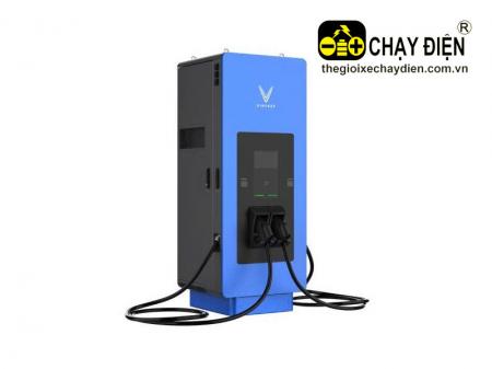 Trụ sạc ô tô điện siêu nhanh V Green DC 120KW