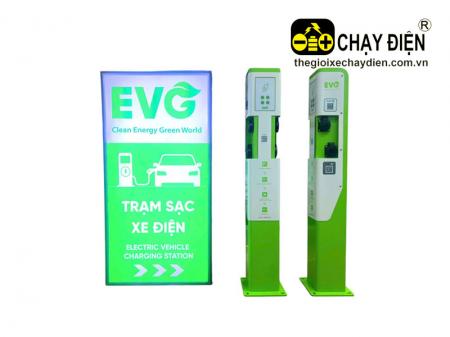 Trụ sạc xe máy điện EVG 220V 7000W 4 cổng