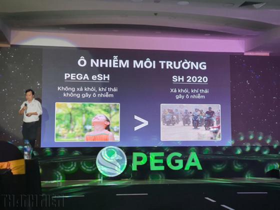 Vi phạm luật cạnh tranh khi Pega so sánh xe điện eSH với Honda SH