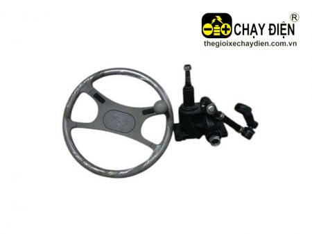 Vô lăng bốt lái, bộ chuyển đổi lái ghi đông thành lái vô lăng xe ba gác