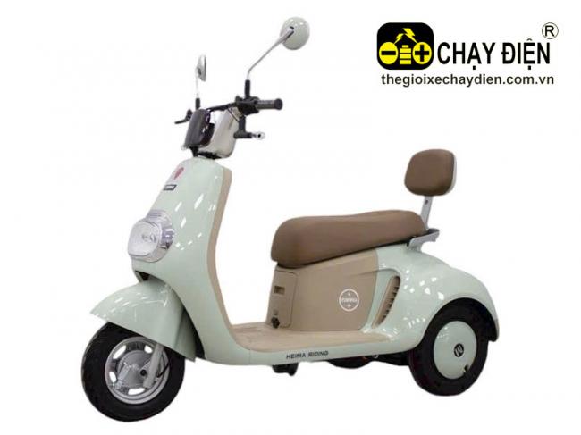 Xe 3 bánh điện Heima Riding Xanh ngọc