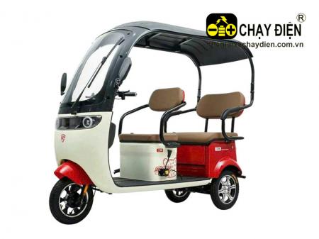 Xe 3 bánh điện mái che Vnbike J3