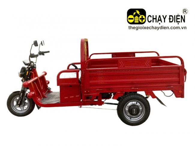 Xe 3 bánh điện Mingma 1.5 Egale 500kg Đỏ