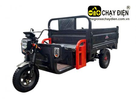 Xe 3 bánh điện nhập khẩu PT 1200kg có ben thủy lực