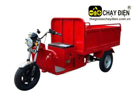 Xe 3 bánh điện thùng lửng PT 500kg