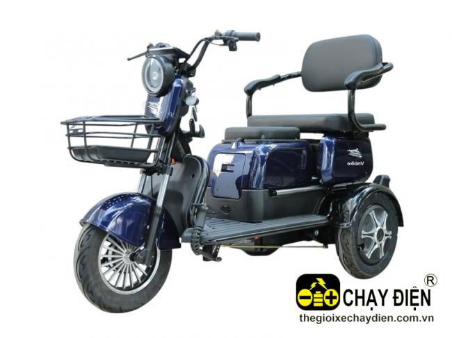 Xe 3 bánh điện Vnbike Z4 Xanh đen