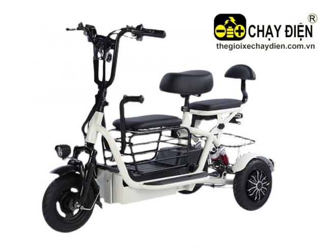 Xe 3 bánh Mini V9 Trắng