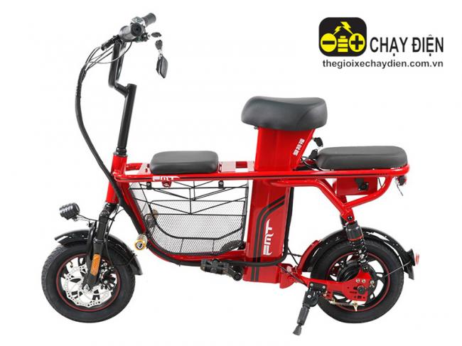 Xe đạp điện 3 chỗ ngồi FMT TDW8802Z Đỏ