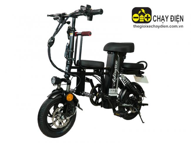 Xe đạp điện Adiman A1 48V-10A Đen bóng