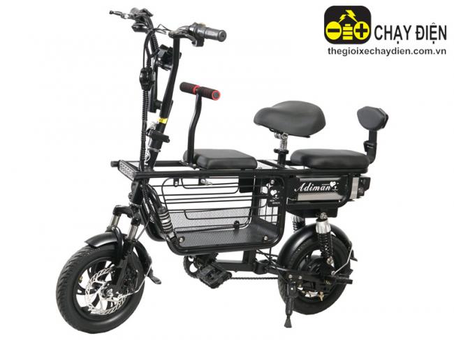 Xe đạp điện Adiman X1 48V-10A Đen