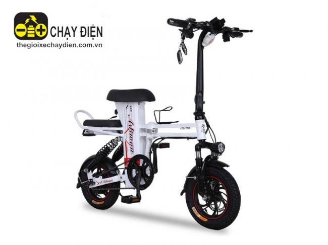 Xe đạp điện Adiman A1 48V-20A Trắng