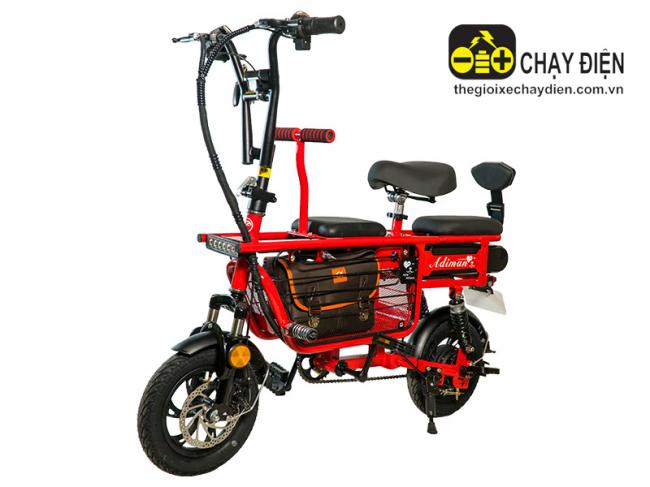 Xe đạp điện Adiman X1 48V-10A Đỏ