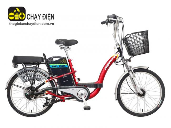 Xe đạp điện Asama EBK-002R Pin LIPO Đỏ