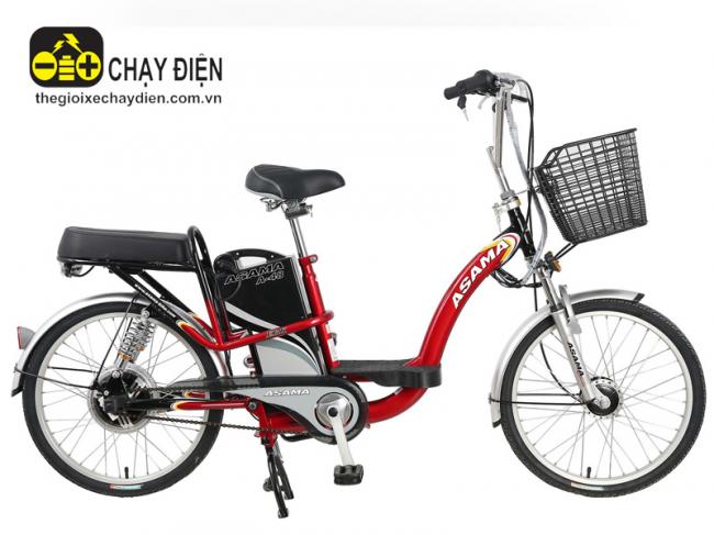 Xe đạp điện Asama EBK 002 RS Đỏ