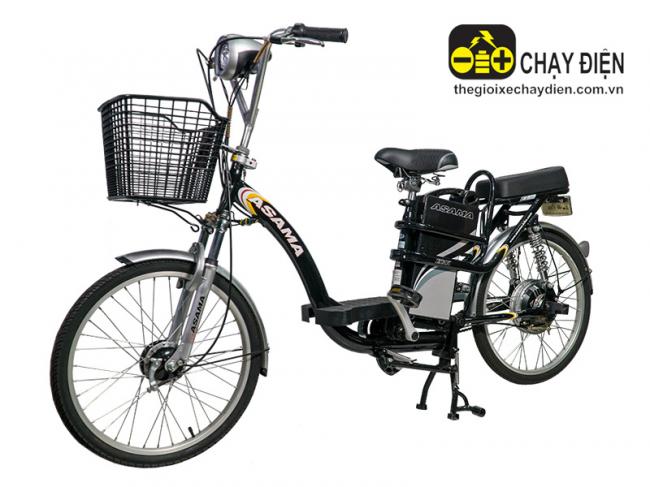 Xe đạp điện Asama EBK 002 RS Đen bóng
