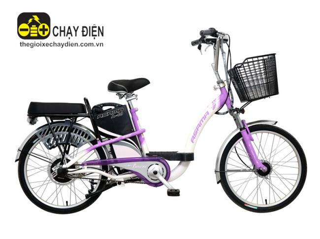 Xe đạp điện Asama EBK 002R Tím