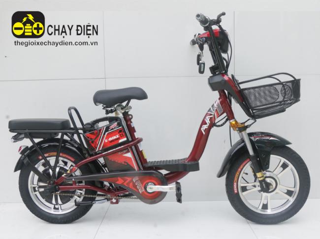 Xe đạp điện AVA A14 16inch Đỏ