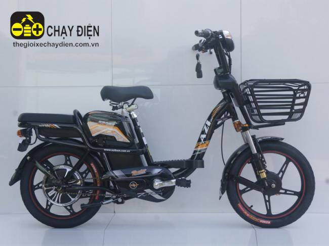 Xe đạp điện AZI A3 18inch Cam đen