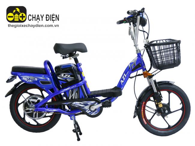 Xe đạp điện AZI Bike 18 inch Xanh dương