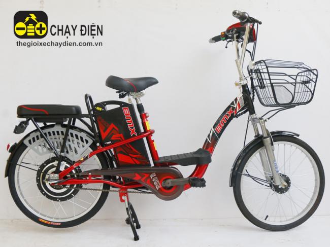 Xe đạp điện Bmx 22inh 2019 Đỏ đen