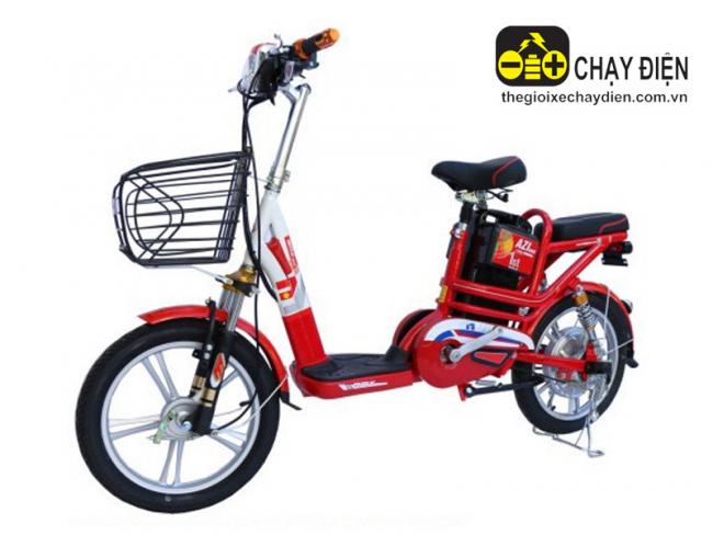Xe đạp điện  Bmx AZI Đỏ trắng