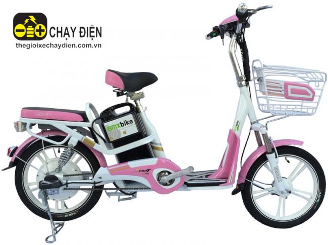 Xe đạp điện Bmx Color Hồng