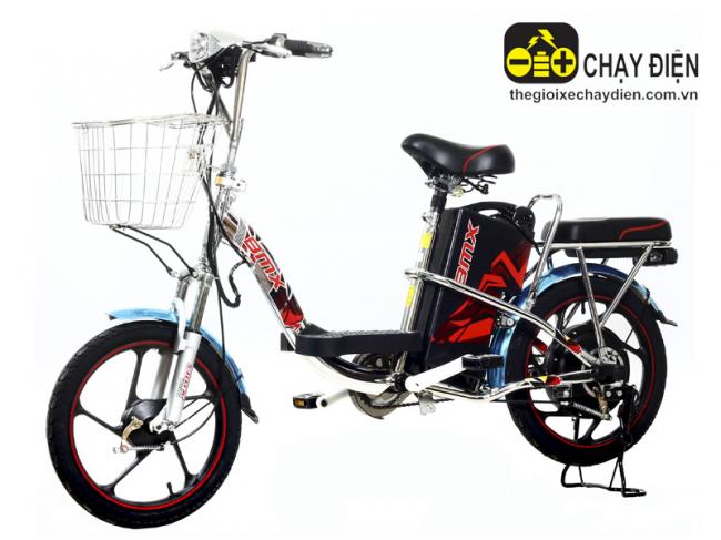 Xe đạp điện Bmx Inox 18inch Plus Đỏ