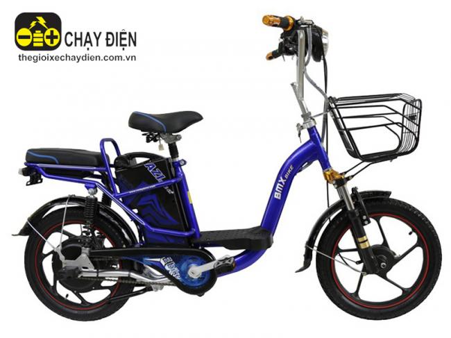 Xe đạp điện Bmx Super 18 inch Xanh dương