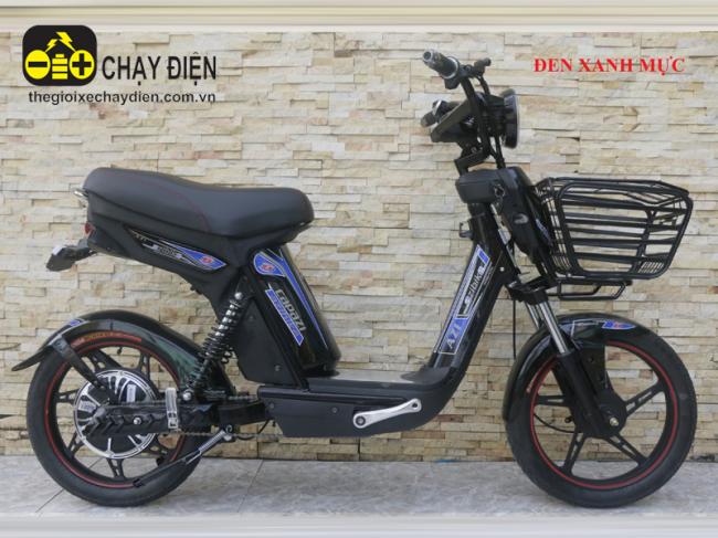 Xe đạp điện Cap AZI Plus A7 Xanh dương đen